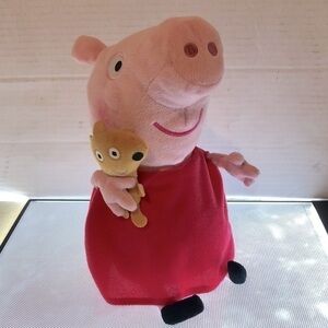 Peppa Pig plush toy with Teddy